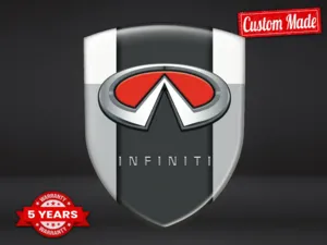 Infiniti Pegatina Silicona Diseño Personalizado Etiquetas Alta Gama